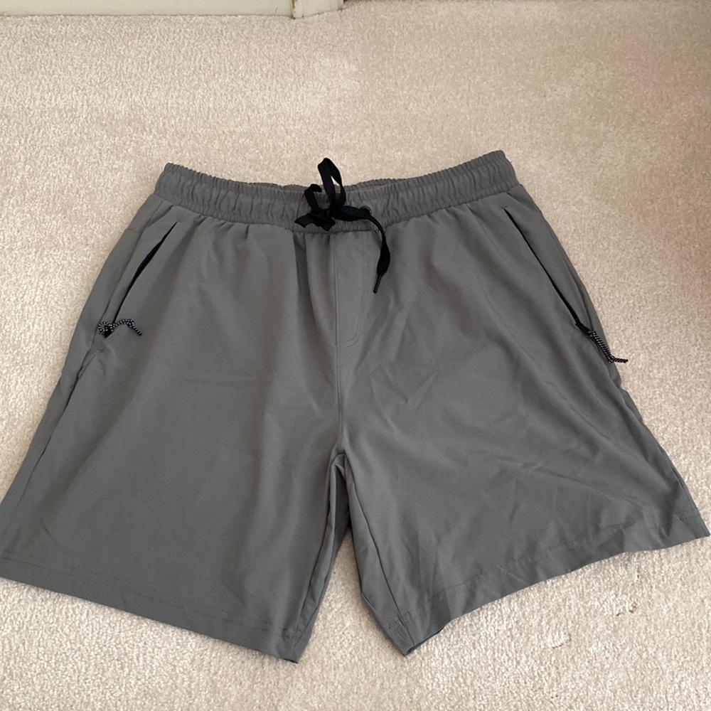 Aeropostale lined poly blend shorts